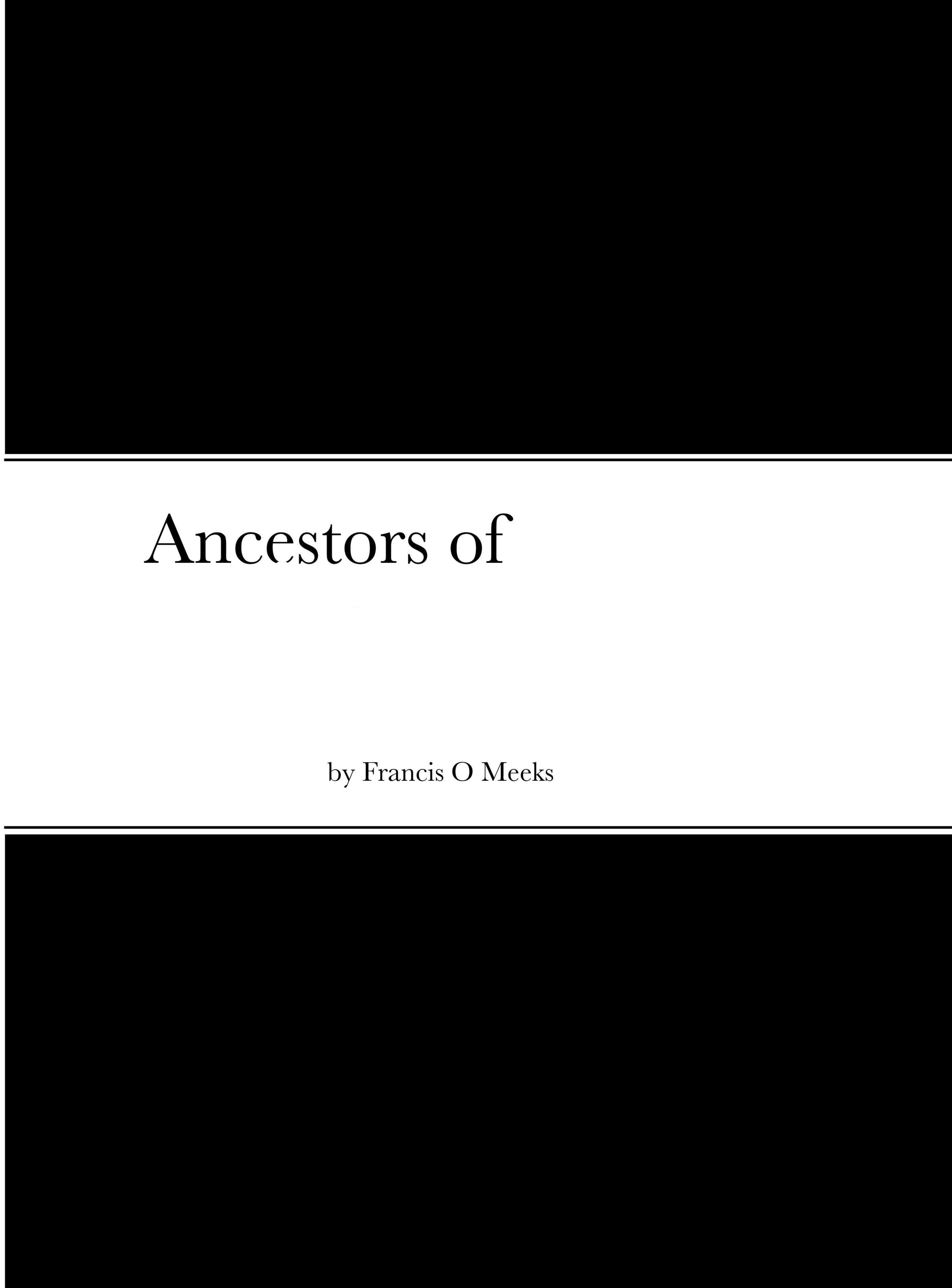 Ancestors of the Hart Surname